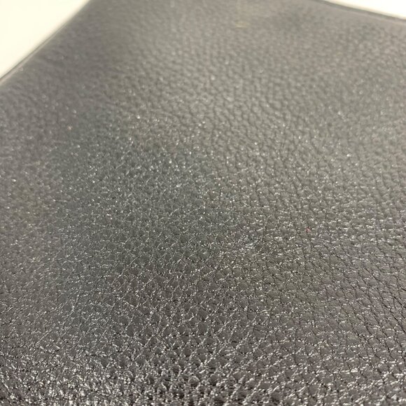 KATE SPADE New York Triple Gusset Black Pebbled Leather Crossbody Bag - Picture 8 of 15